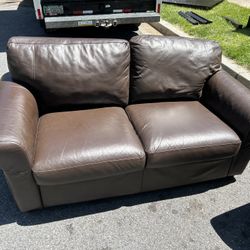 Nice Leather Sofa Set Of 2