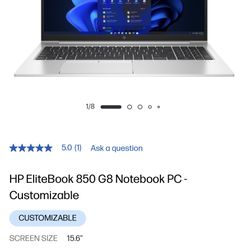 HP ELITEBOOK 850 G7 8GB NOTEBOOK