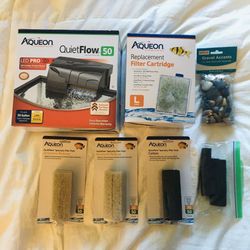 Aqueon 50 Aquarium Filter & Supplies