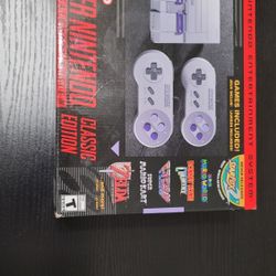 Super NES Never Opened Mint Condition
