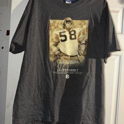 Reebok NFL Pittsburgh Steelers Jack Lambert #58 Graphic T Shirt Men’s Size Large