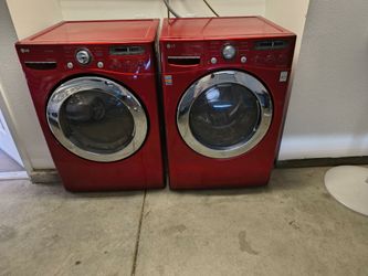 Front loading washer and dryer