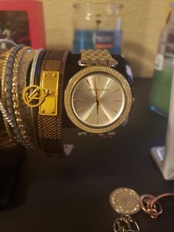 MIchael Kors Watch and bracelet