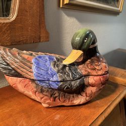 Porcelain Duck Decor