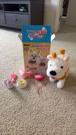 Walking toy pet