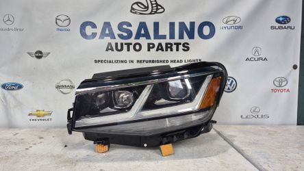 2020-2023 VOLKSWAGEN ATLAS FULL LED HEADLIGHT LEFT DRIVER SIDE OEM