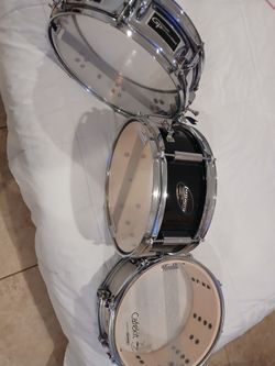 Drums snares (3) $50