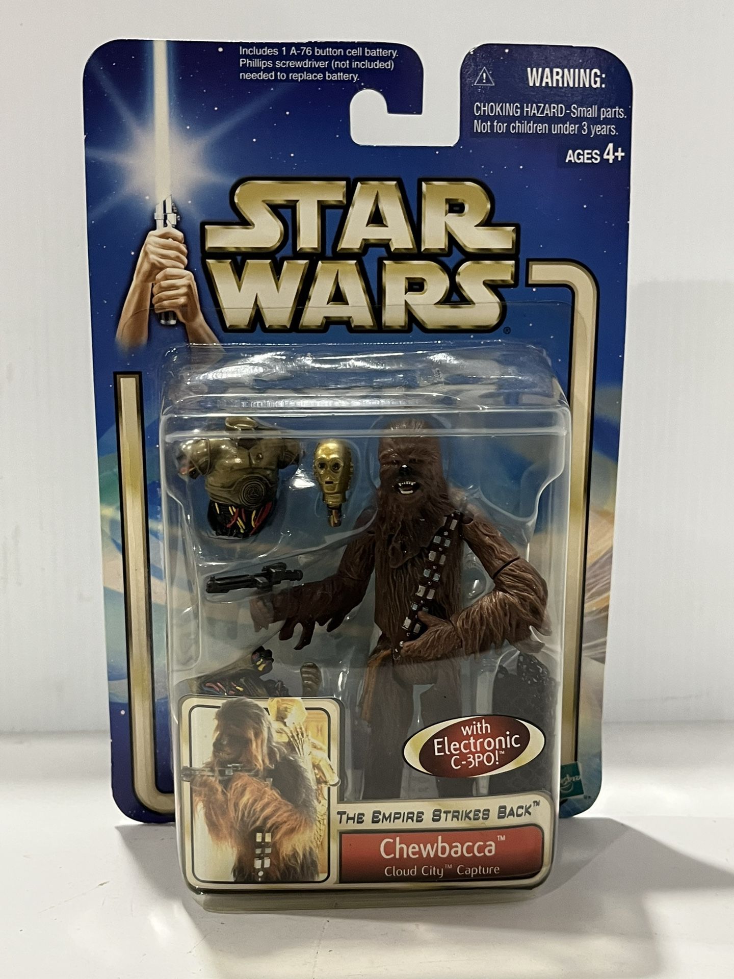 Star Wars Chewbacca Cloud City Capture Saga Collection 2002 Action Figure