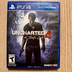 Uncharted 4 PS4