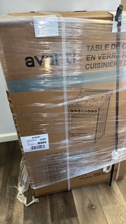 Brand new gas range avanti