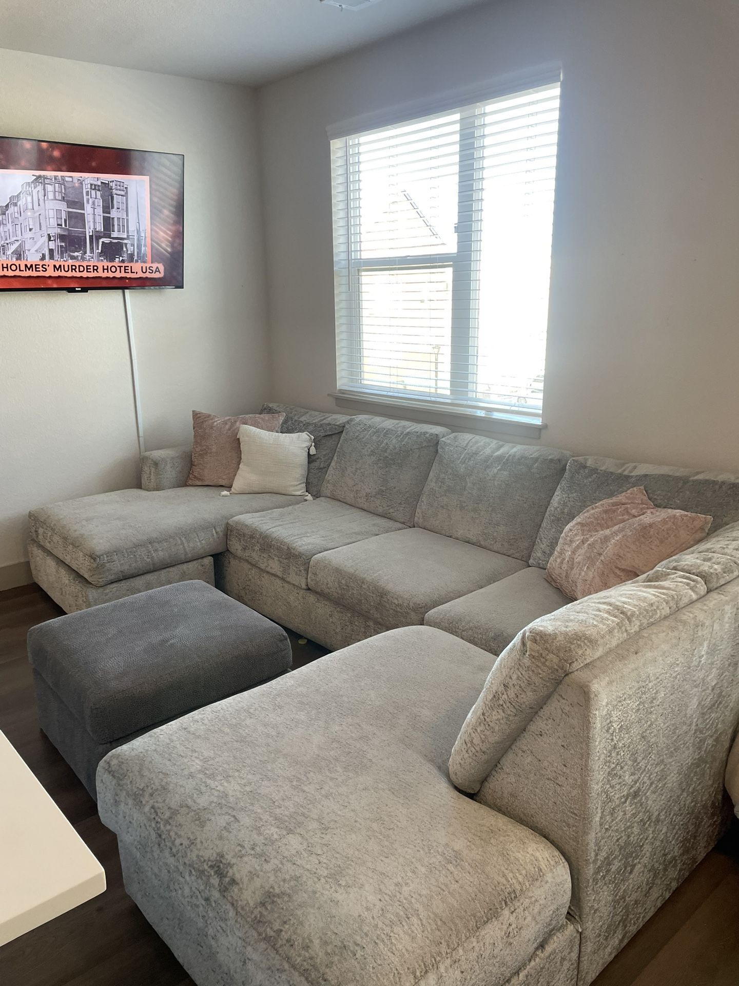 Gently Used Grey Sectional