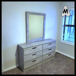 NEW DOUBLE DRESSER WITH MIRROR 😊 ASSEMBLED