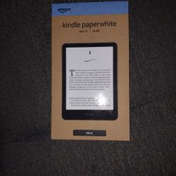 Kindle Paperwhte Gen 12 16gb(factory Sealed)