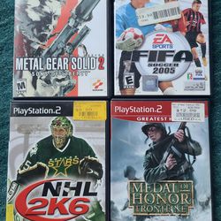 PlayStation 2 Games Great Condition With Manuals