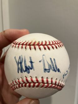 Albert Belle Signed Baseball