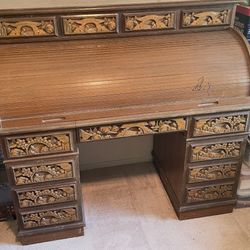 Vintage Rolltop Desk