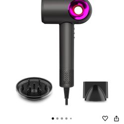 VATSEKUI Hair Dryer, High-Speed Ionic Low Noise Blow Dryer with Diffuser for Fast Drying