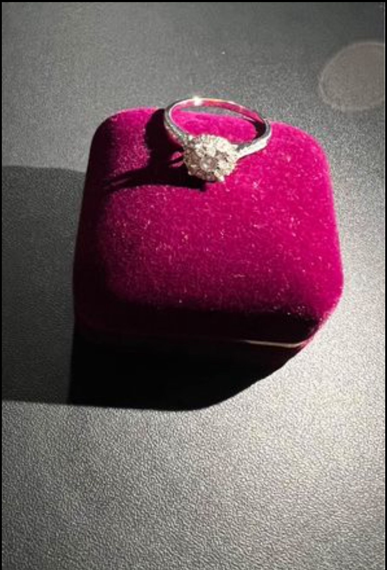White Gold Ring Size 7