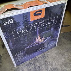 Bond 34.25-in Square Fire Ring