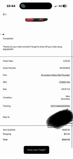 BRAND NEW Retro 4 red thunder size 11