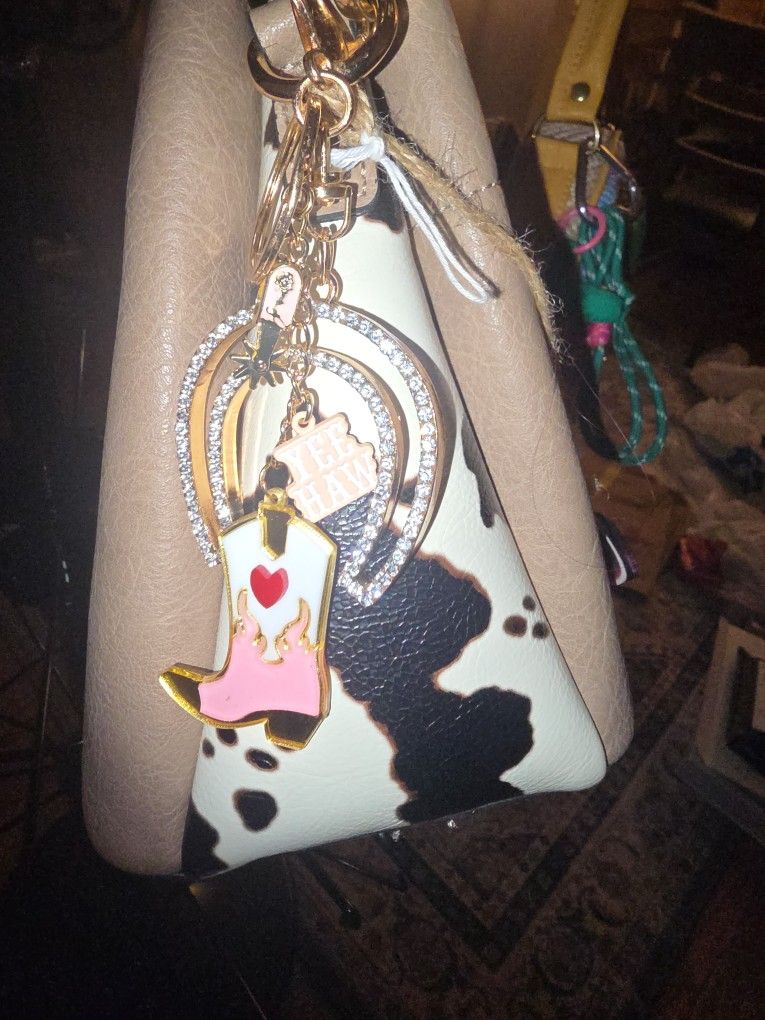 Cow Print Crossbody Bag