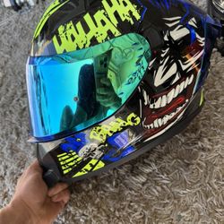 Motorcycle Helmets And Backpack