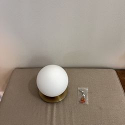 New Gold / White Ceiling/ Wall Lamp Whit Lightbulb ( Hardwired) 