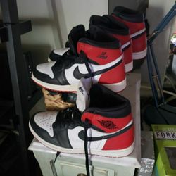 Nike 2016 (OG BLACK TOE) Size 10 In Descent Shape $150 Obo.