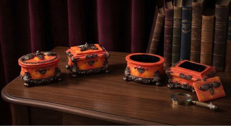 Ornate Decorative Trinket Box Set of 2