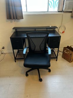 Desk And Chair