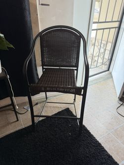 Brown Wicker Chairs