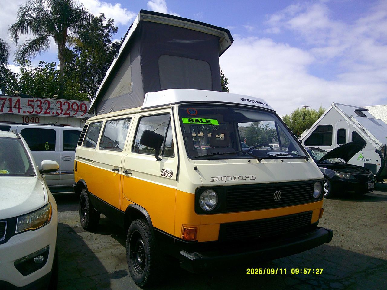 1989 Volkswagen Synchro Westfalia 4X4