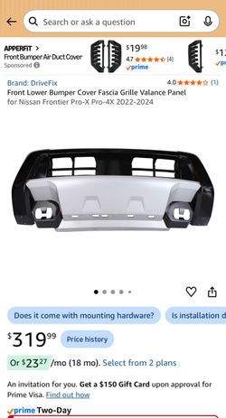 Nissan frontier bottom bumper