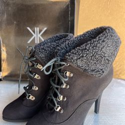 Kim Kardashian Collection high heels ankle boots