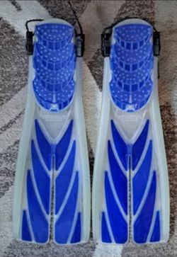 ATOMIC AQUATICS SPLIT SCUBA SNORKELING DIVING FINS SIZE XL