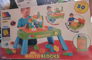 Block Table With 50 Pieces