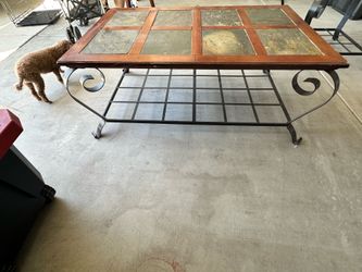 Matching coffee and side table
