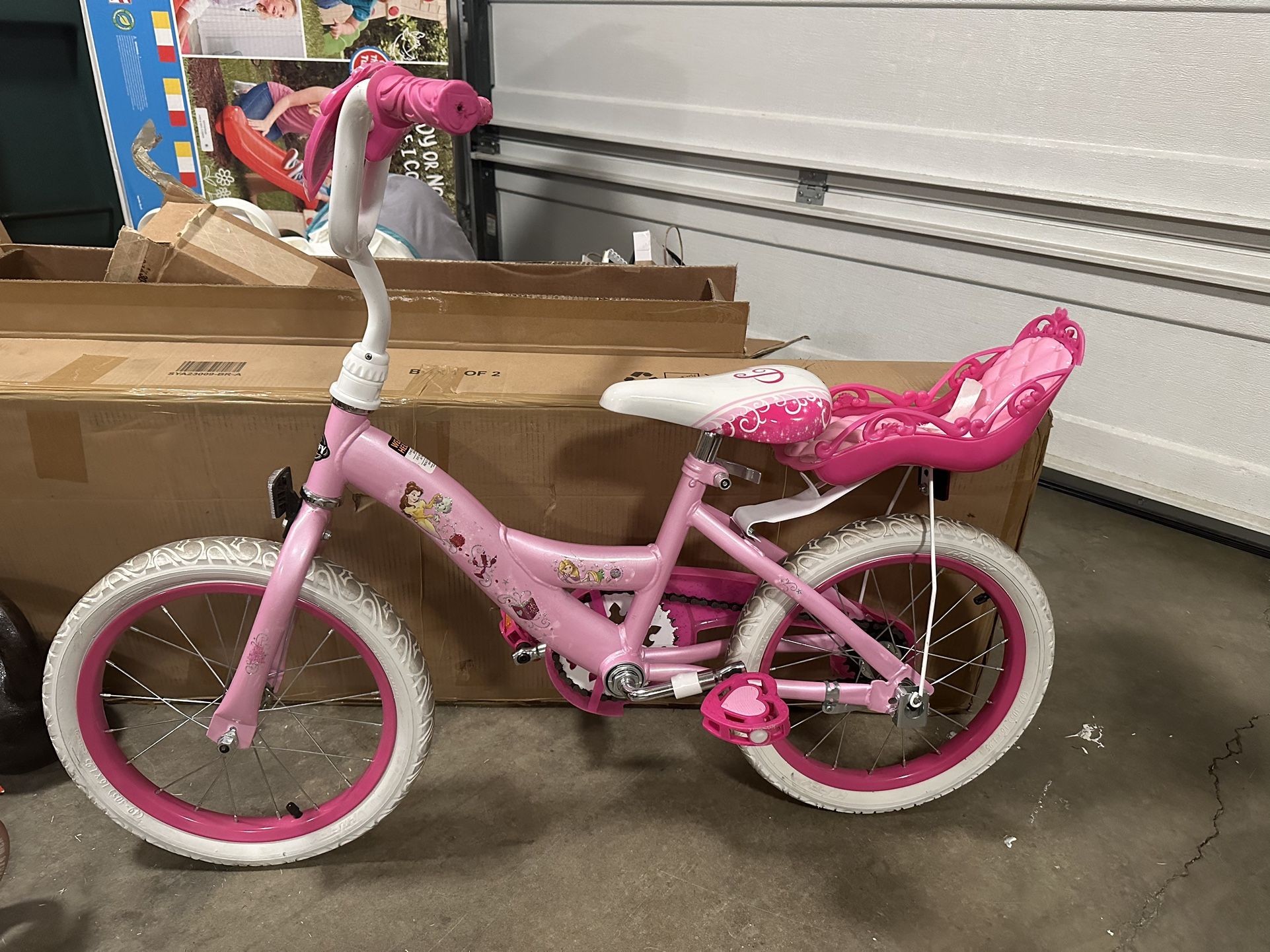 Huffy Bike 16” + Helmet