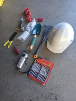 Tools garden tools safety hat and more