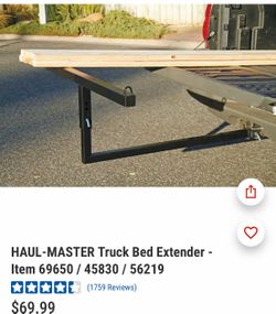 Haul Master Truck Bed Extender