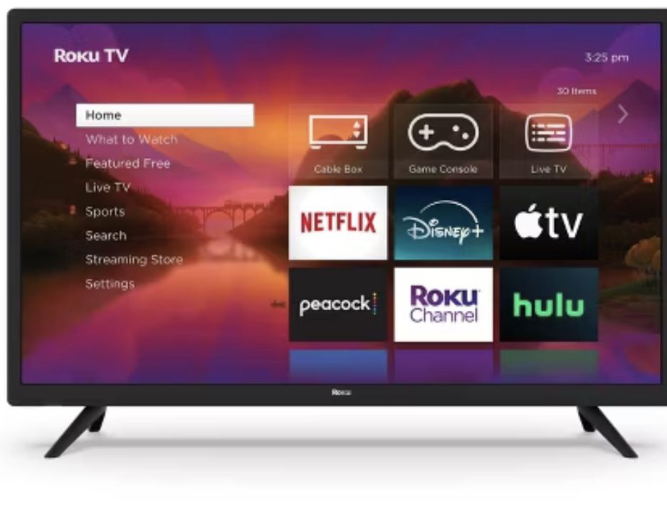 32 inch roku t luv with remote