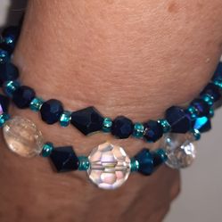 SET OF 2 BRACELETS & 1 ANKLET