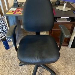Office Desk Chairs Rolling Adjustable Set of 3
