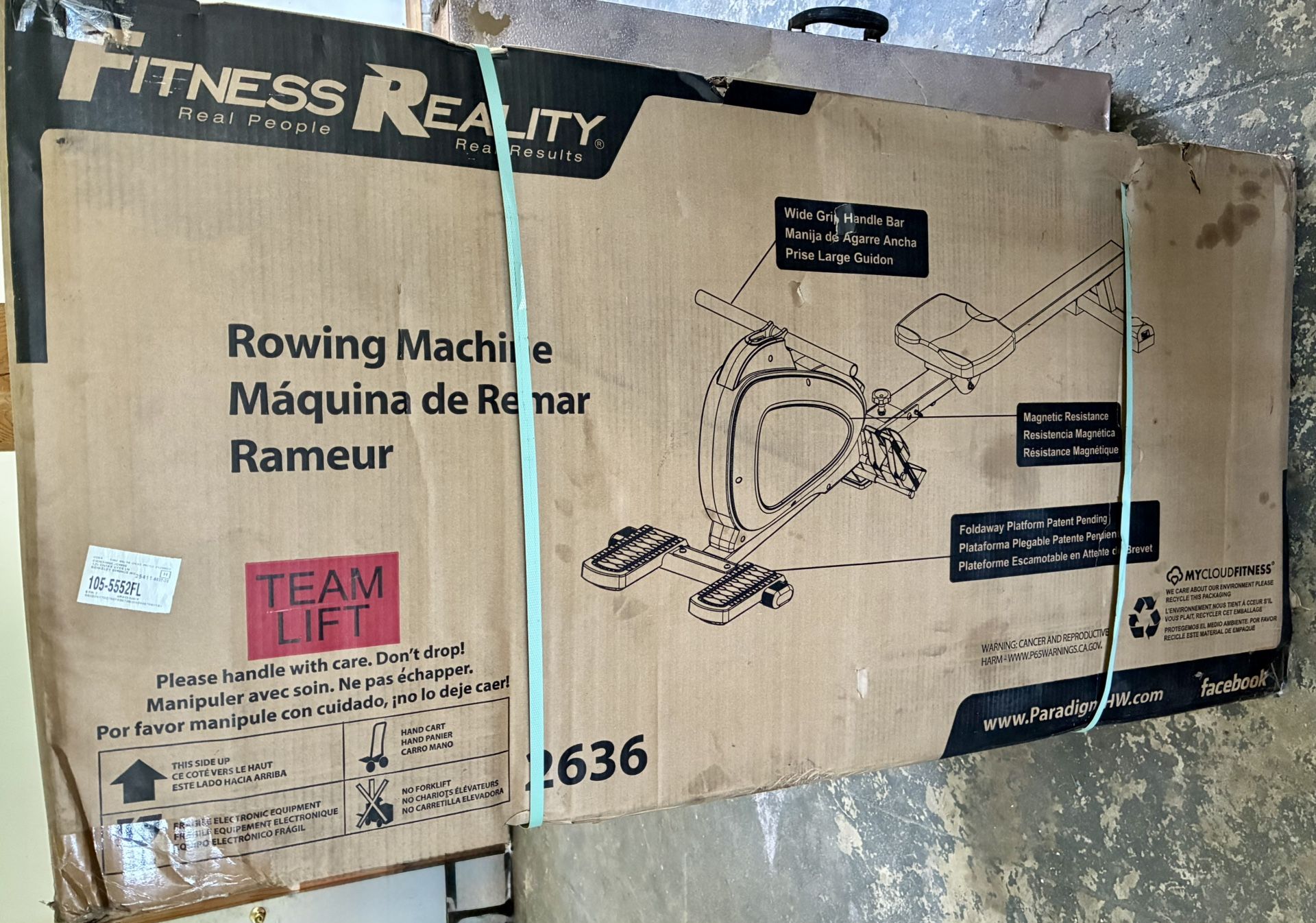 Rowing Machine w/Bluetooth