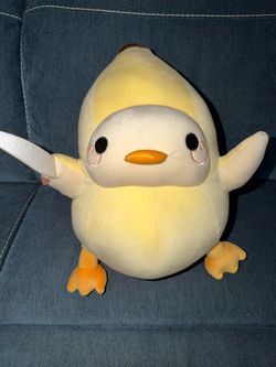 Banana Duck with Knife Plush Stuffed Animal