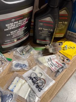 Toyota Repair Kit Parts and Fluid