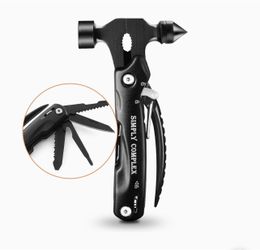 12 in 1 Multi Tool Hammer Cool Gadget for Men, Multitool Camping Accessories