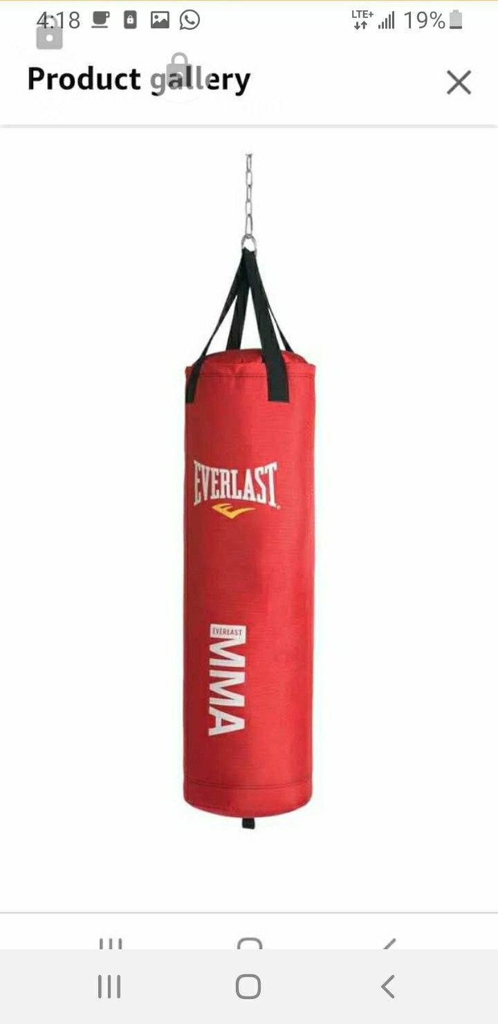 Everlast 70-Pound MMA Poly Canvas Heavy Bag