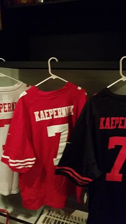 KAEPERNICK JERSEYS. 49ERS