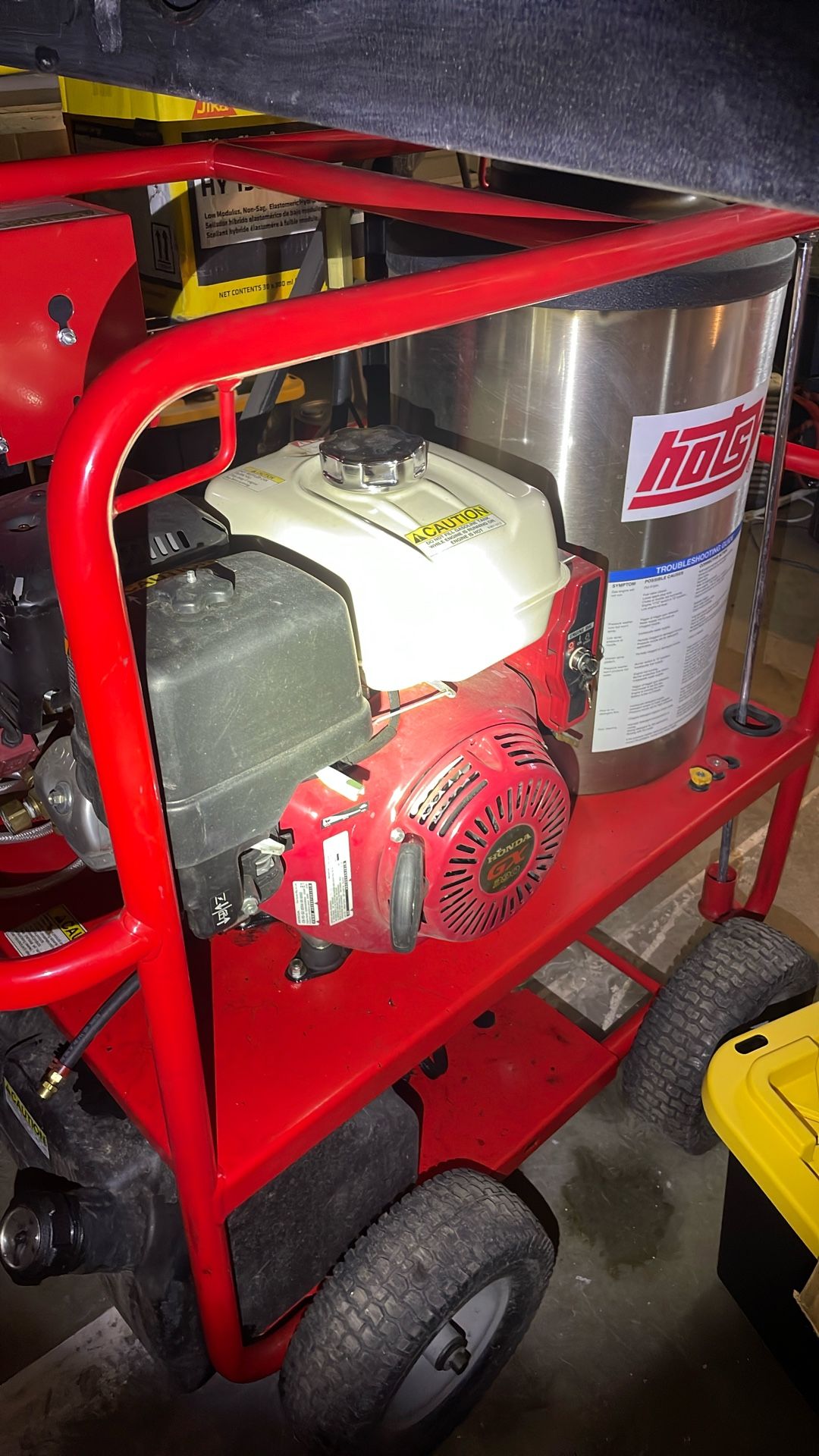 Hotsy pressure washer